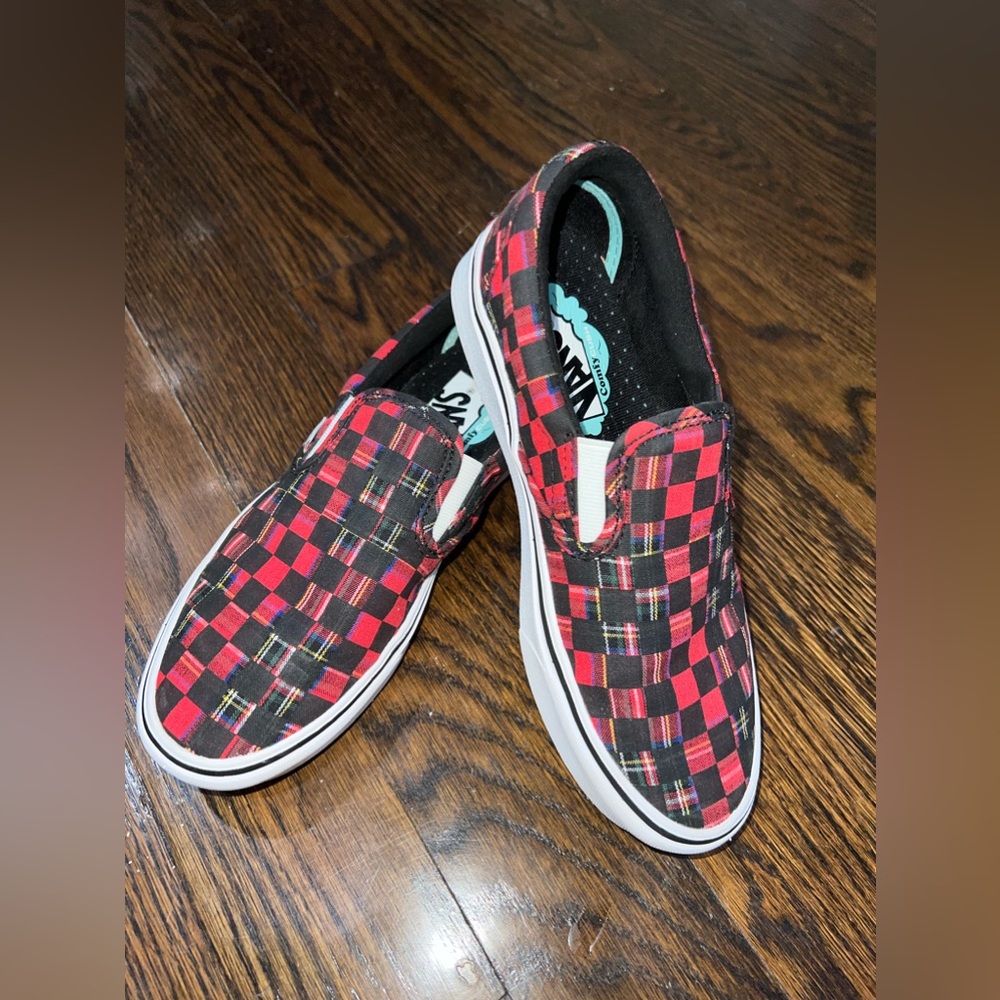 Checkered Vans